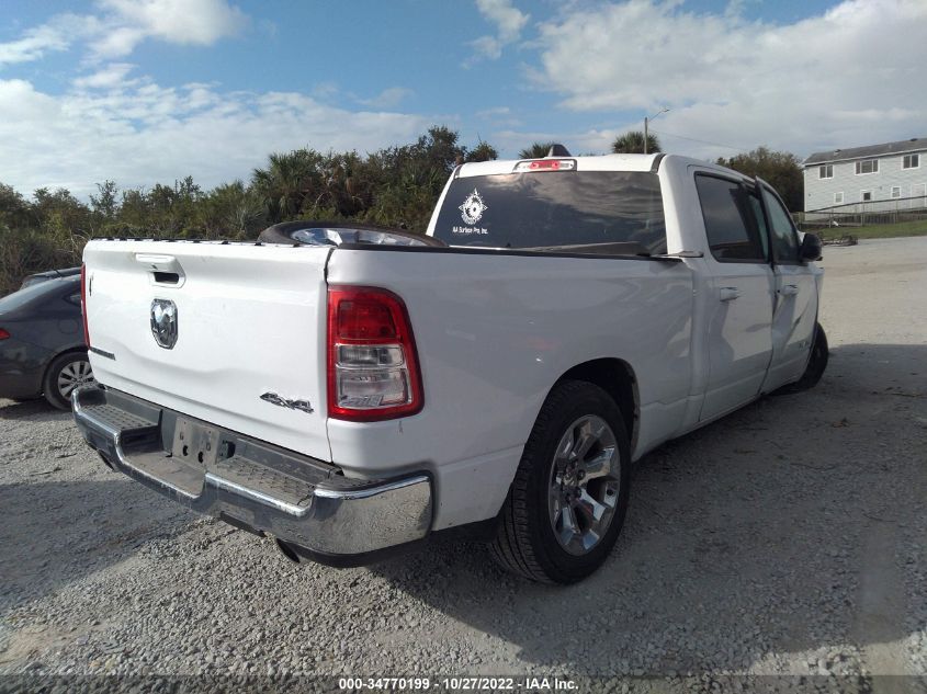 2021 RAM 1500 BIG HORN VIN: 1C6SRFMT3MN821860