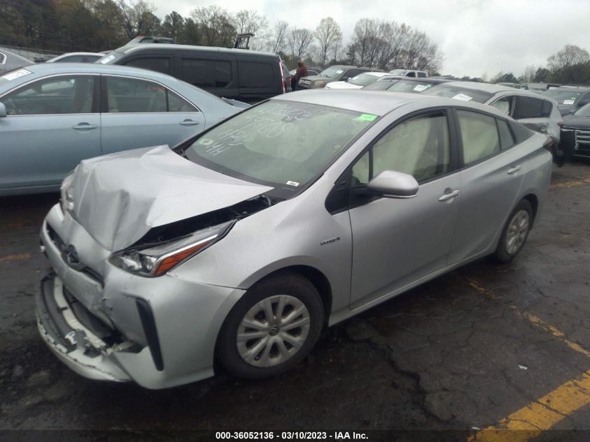 2022 TOYOTA PRIUS L VIN: JTDKAMFU7N3159708