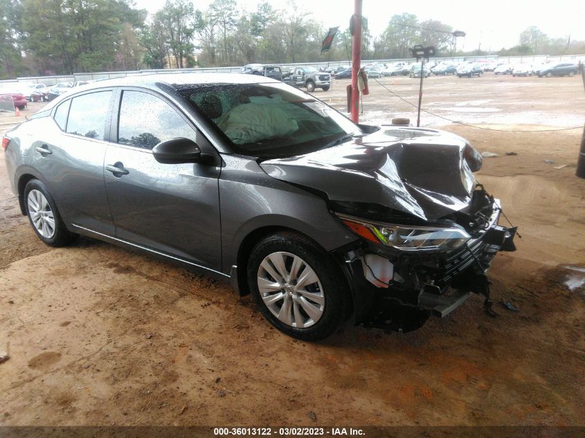 2022 NISSAN SENTRA S VIN: 3N1AB8BV5NY260013