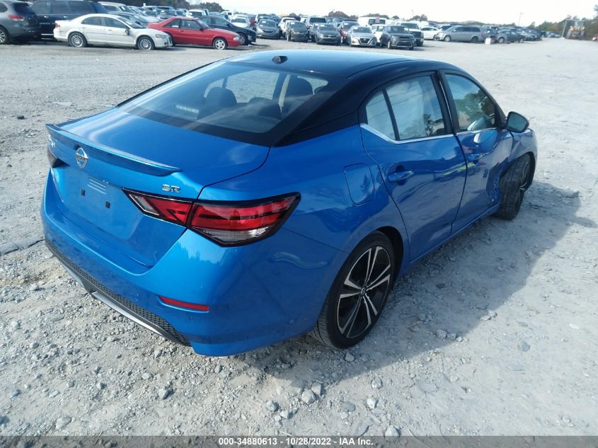 2021 NISSAN SENTRA SR VIN: 3N1AB8DV5MY258628