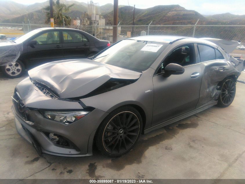 2022 MERCEDES-BENZ CLA AMG CLA 35 VIN: W1K5J5BB4NN307136