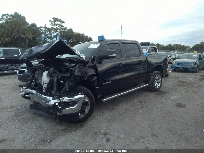 2021 RAM 1500 BIG HORN VIN: 1C6RREFG8MN811284