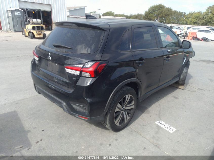 2022 MITSUBISHI OUTLANDER SPORT SE VIN: JA4APVAU7NU000389