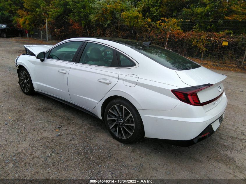 2020 HYUNDAI SONATA LIMITED VIN: 5NPEH4J25LH048560