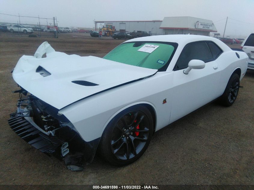 2021 DODGE CHALLENGER R/T SCAT PACK VIN: 2C3CDZFJ5MH627336