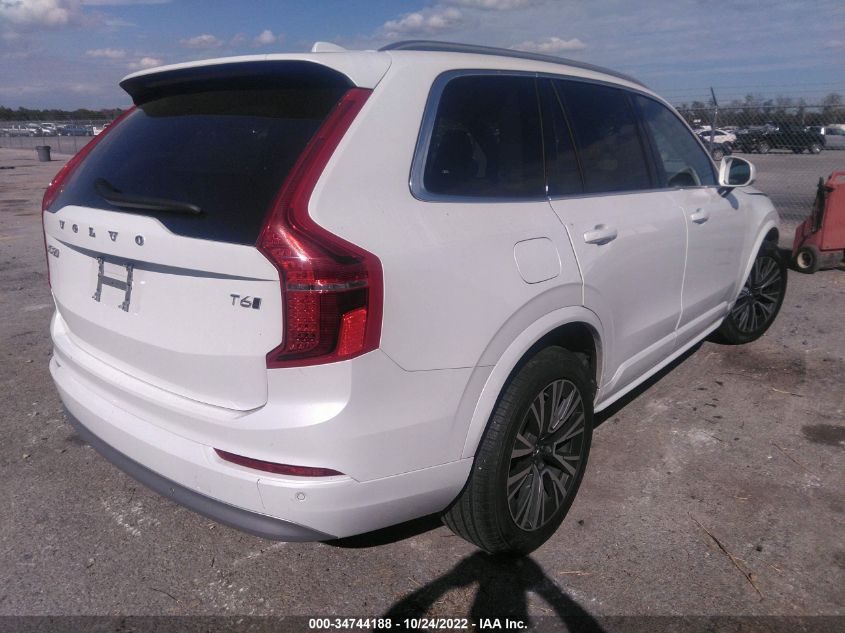 2022 VOLVO XC90 MOMENTUM VIN: YV4A221K6N1778456