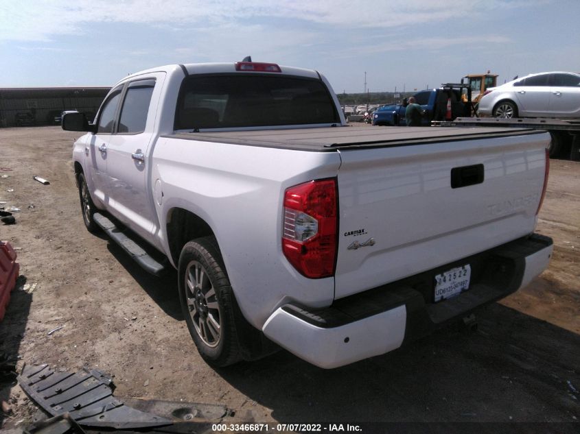 2020 TOYOTA TUNDRA 4WD PLATINUM/1794 EDITION VIN: 5TFAY5F1XLX933457
