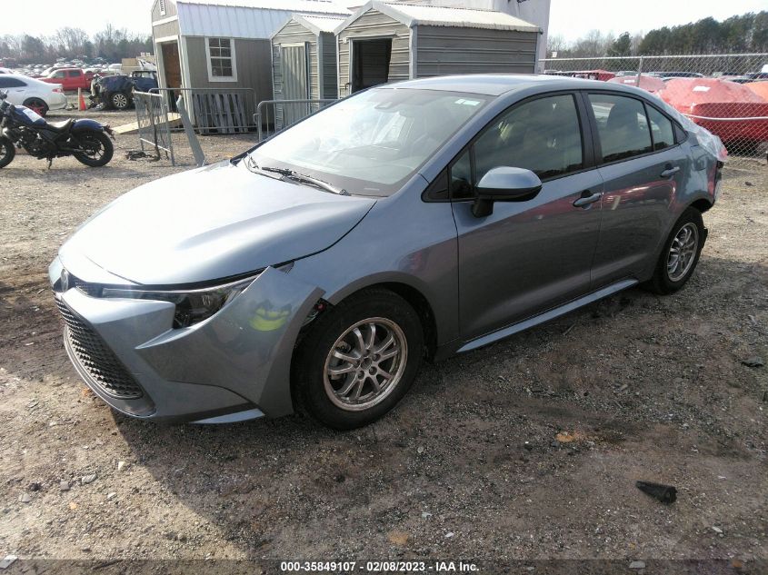 2022 TOYOTA COROLLA HYBRID LE VIN: JTDEAMDE1NJ055123