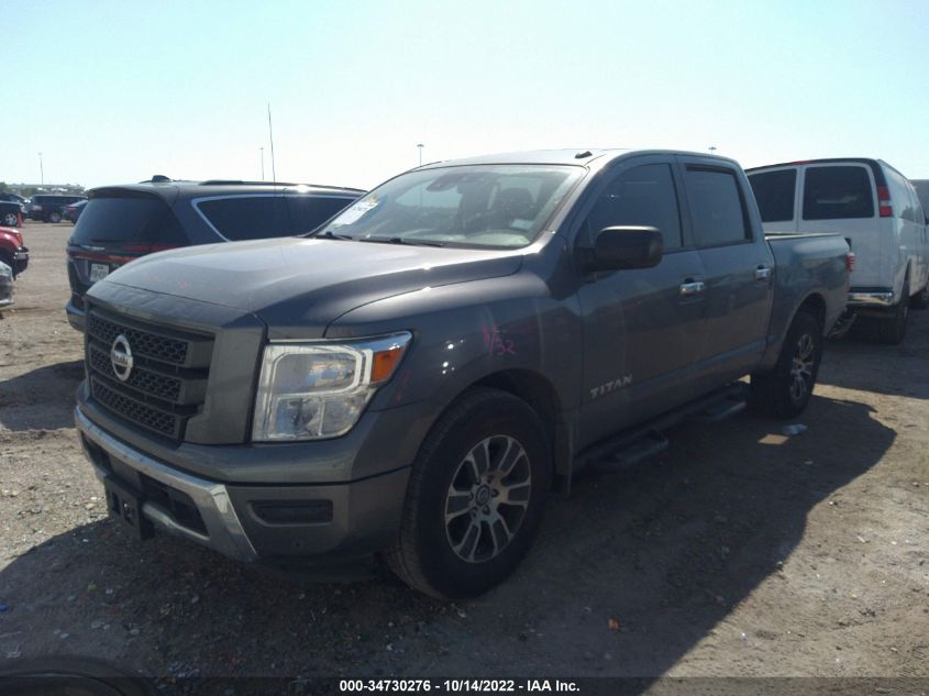 2021 NISSAN TITAN SV VIN: 1N6AA1EFXMN501634