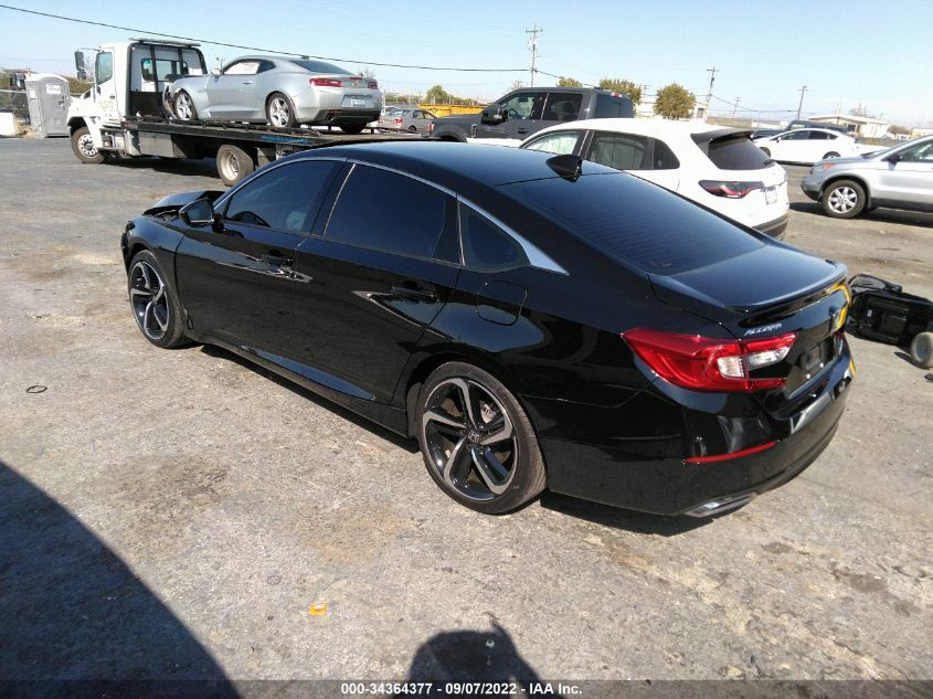 2022 HONDA ACCORD SEDAN SPORT SE VIN: 1HGCV1F41NA000056
