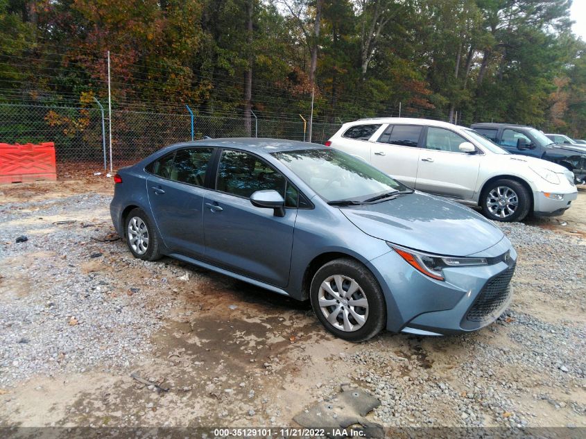 2021 TOYOTA COROLLA LE VIN: JTDEPMAE7MJ173694