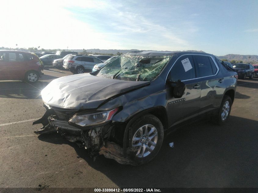 2021 CHEVROLET TRAVERSE LS VIN: 1GNEVFKW5MJ182023