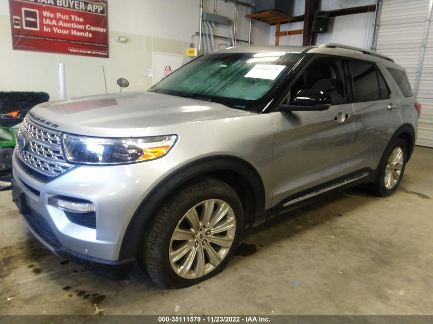 2021 FORD EXPLORER LIMITED VIN: 1FMSK7FH9MGA37419