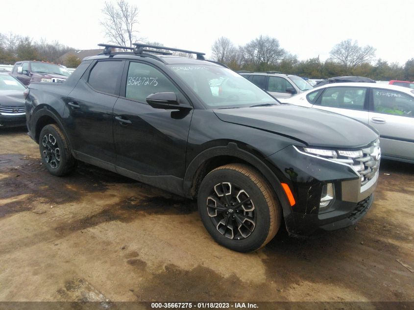 2022 HYUNDAI SANTA CRUZ SEL VIN: 5NTJCDAE5NH039109