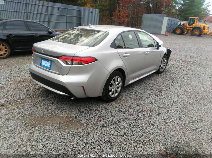 2022 TOYOTA COROLLA LE VIN: JTDEPMAE0N3031886