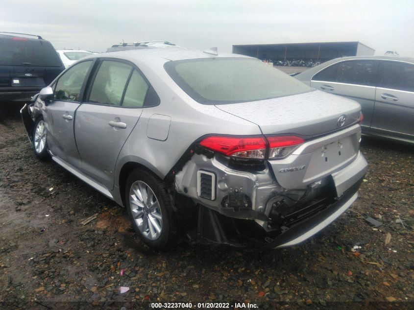 2021 TOYOTA COROLLA LE VIN: JTDVPMAE7MJ151341