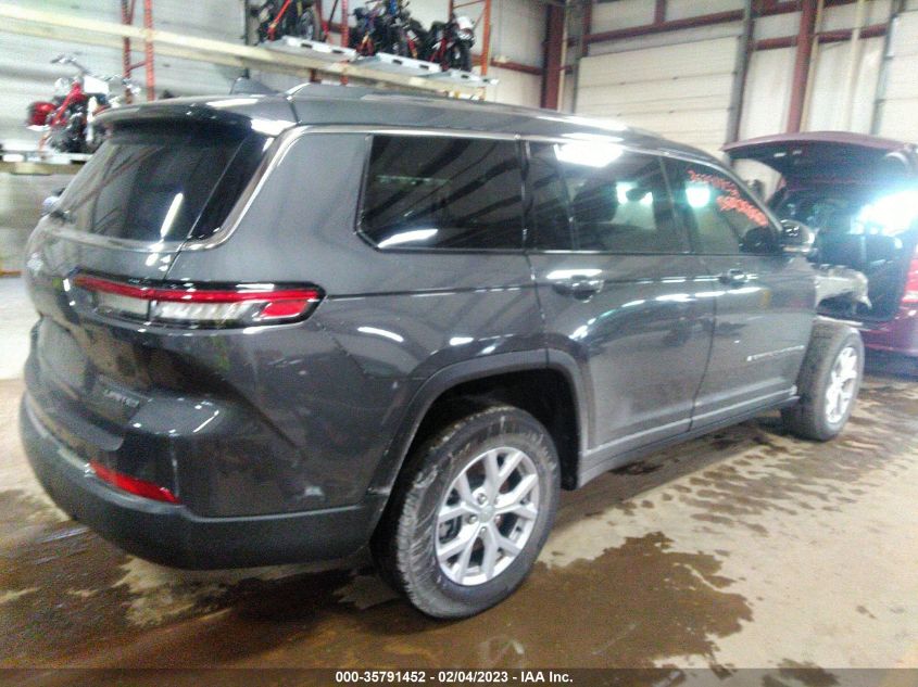 2022 JEEP GRAND CHEROKEE L LIMITED VIN: 1C4RJKBG6N8511036