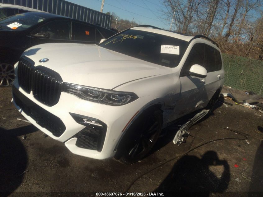 2021 BMW X7 XDRIVE40I VIN: 5UXCW2C01M9F08385