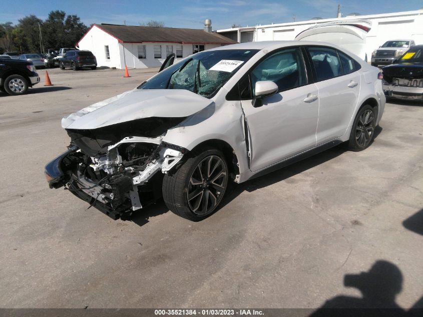 2022 TOYOTA COROLLA SE/SE NIGHTSHADE/APEX SE VIN: 5YFS4MCE6NP100418