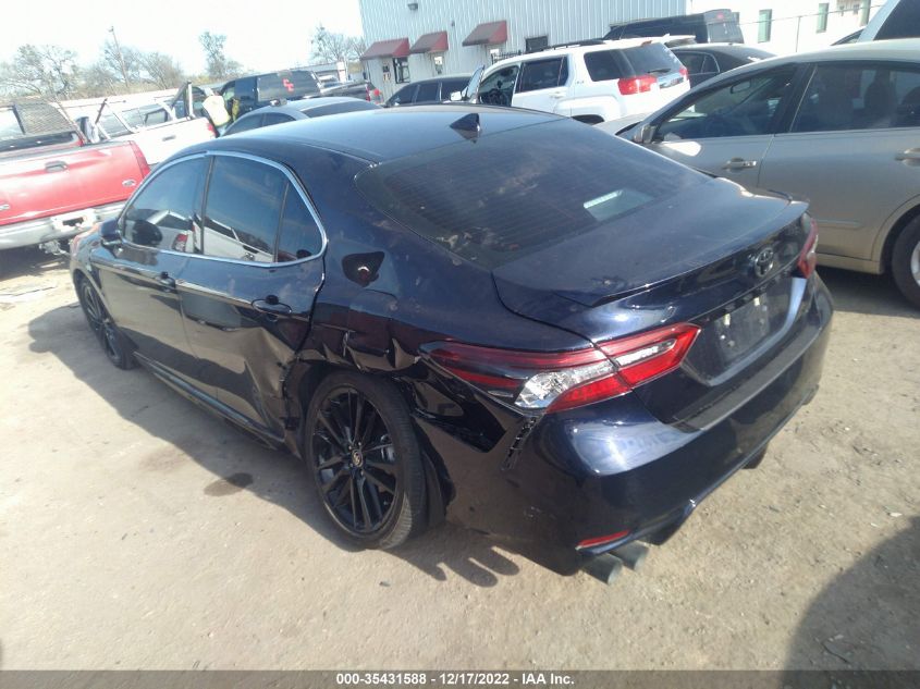 2022 TOYOTA CAMRY XSE VIN: 4T1K61AK0NU048591