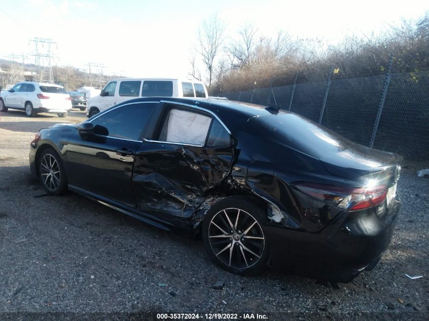 2021 TOYOTA CAMRY HYBRID SE VIN: 4T1G31AK1MU555366