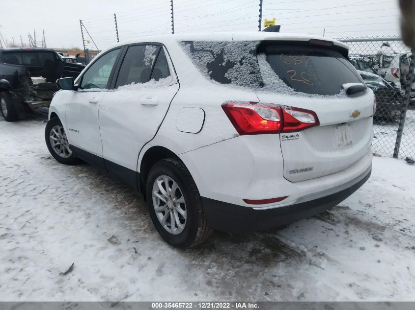 2020 CHEVROLET EQUINOX LT VIN: 3GNAXKEV3LS699421