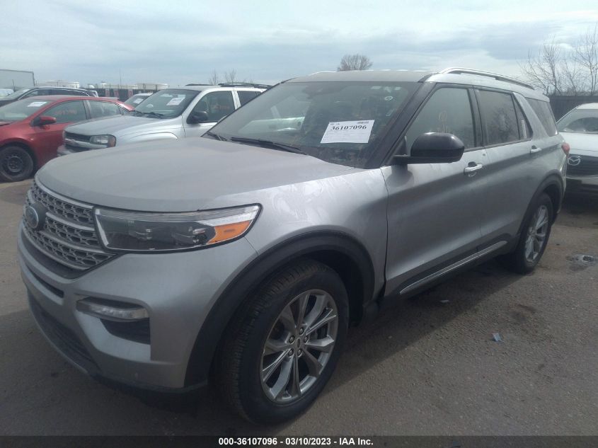 2022 FORD EXPLORER LIMITED VIN: 1FMSK7FH2NGA32161