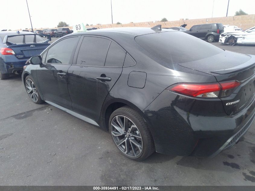 2022 TOYOTA COROLLA XSE/APEX XSE VIN: JTDT4MCEXNJ093109