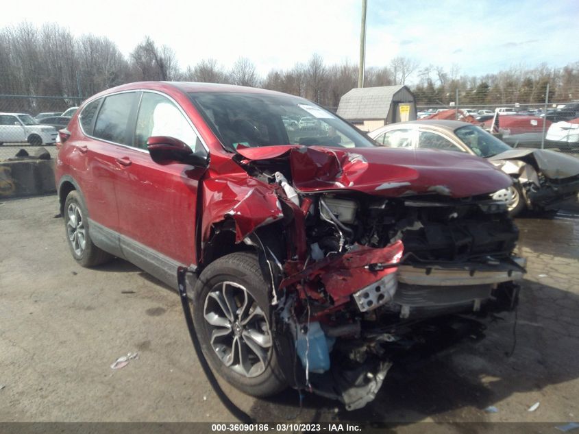 2022 HONDA CR-V EX VIN: 2HKRW2H5XNH606661