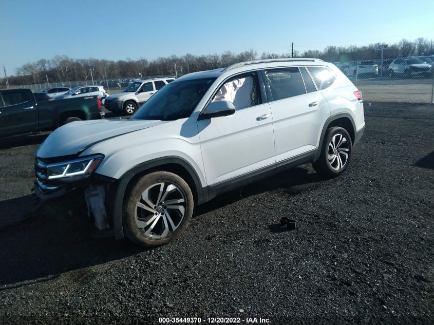 2021 VOLKSWAGEN ATLAS 3.6L V6 SEL PREMIUM VIN: 1V2TR2CA4MC516318