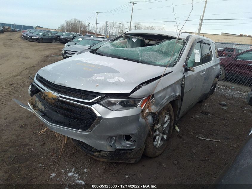 2020 CHEVROLET TRAVERSE LS VIN: 1GNERFKW6LJ186990
