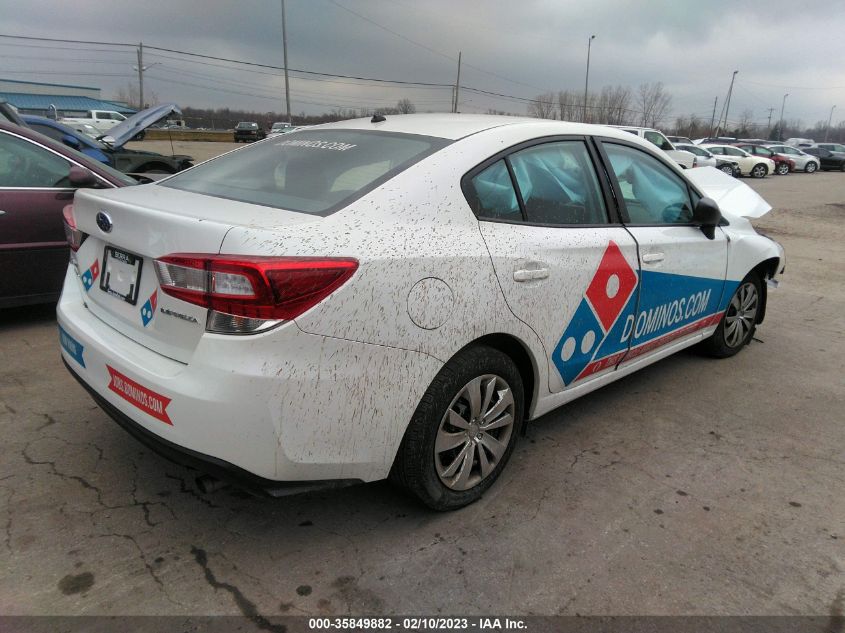 2022 SUBARU IMPREZA VIN: 4S3GKAB67N3606711