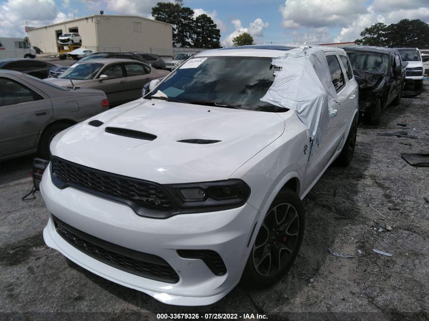 2021 DODGE DURANGO SRT HELLCAT VIN: 1C4SDJH9XMC789087