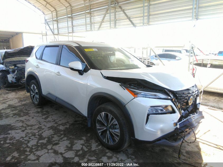 2022 NISSAN ROGUE SV VIN: 5N1BT3BA1NC704572