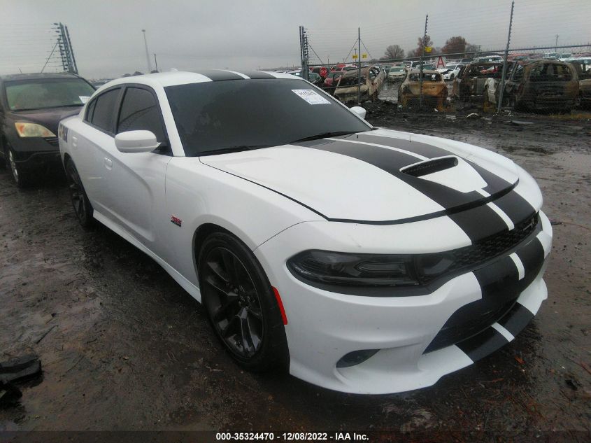 2021 DODGE CHARGER SCAT PACK VIN: 2C3CDXGJ8MH557026