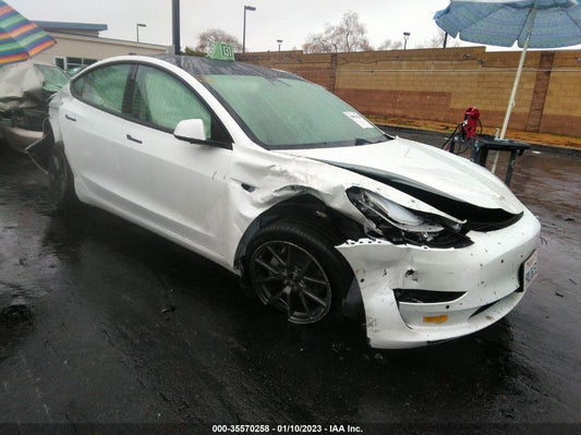 2022 TESLA MODEL 3 LONG RANGE VIN: 5YJ3E1EBXNF202173