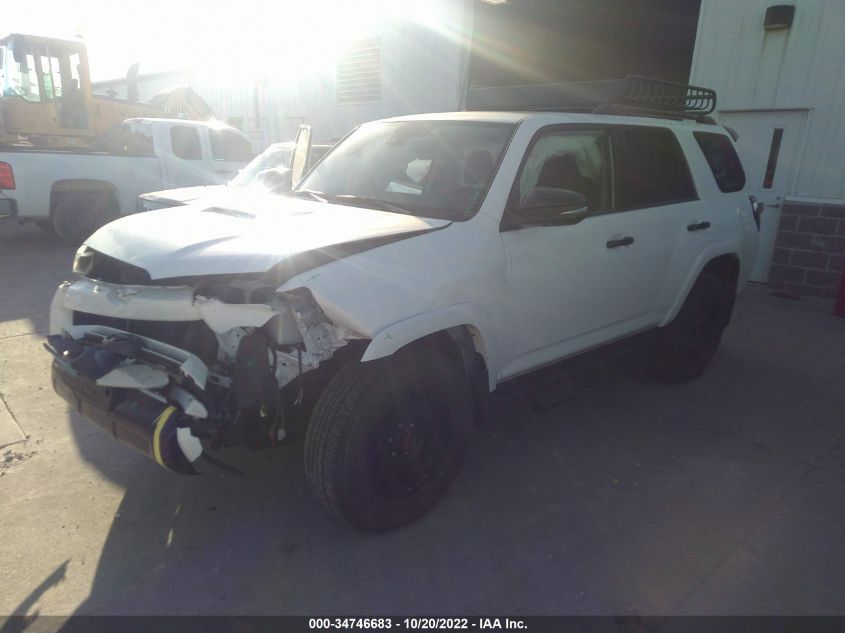 2021 TOYOTA 4RUNNER VENTURE VIN: JTEHU5JR1M5925506