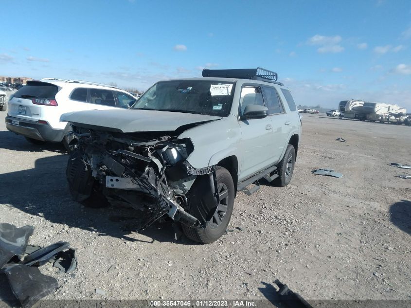 2022 TOYOTA 4RUNNER TRAIL SPECIAL EDITION VIN: JTETU5JR5N5986871