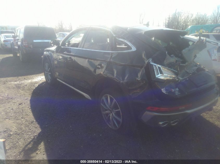 2022 AUDI SQ5 SPORTBACK PREMIUM PLUS VIN: WA124AFY4N2131731