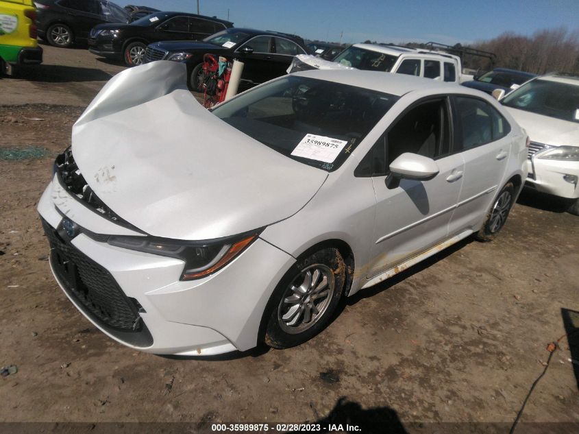 2022 TOYOTA COROLLA HYBRID LE VIN: JTDEAMDE5N3010724