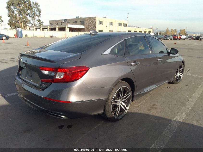 2021 HONDA ACCORD SEDAN TOURING VIN: 1HGCV2F95MA011335