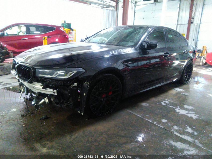 2022 BMW M5 VIN: WBS83CH06NCH62475