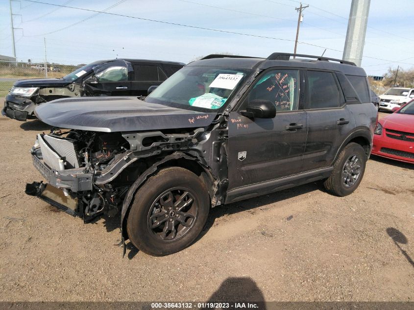 2022 FORD BRONCO SPORT BIG BEND VIN: 3FMCR9B63NRD89521