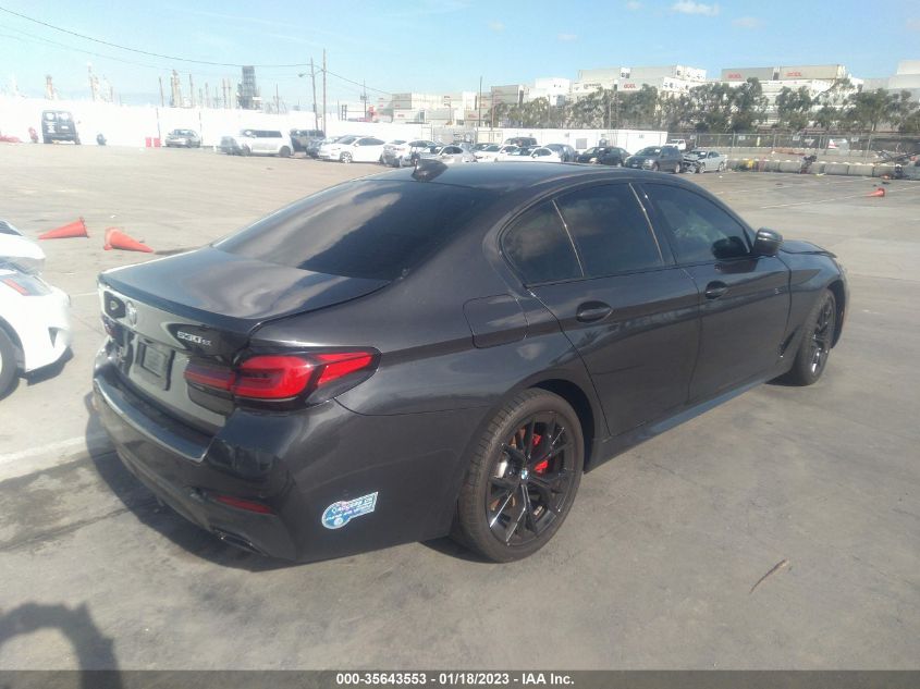 2021 BMW 5 SERIES 530E VIN: WBA13AG05MCH09549