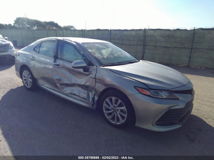 2022 TOYOTA CAMRY LE VIN: 4T1C11AK0NU643234