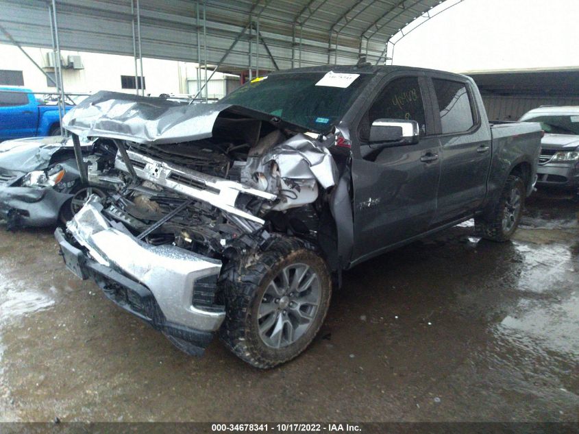 2021 CHEVROLET SILVERADO 1500 LT VIN: 1GCUYDED6MZ404628
