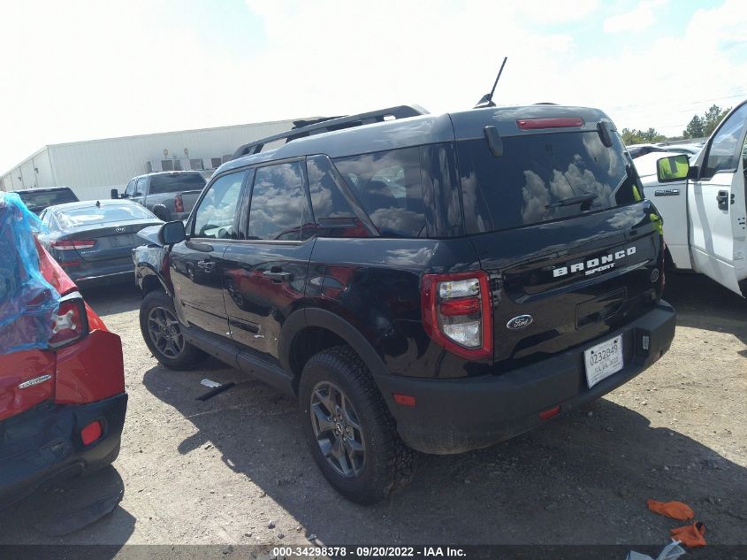 2022 FORD BRONCO SPORT BADLANDS VIN: 3FMCR9D91NRD47937