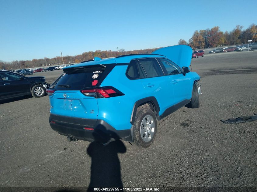 2021 TOYOTA RAV4 LE VIN: 2T3G1RFV0MC144976