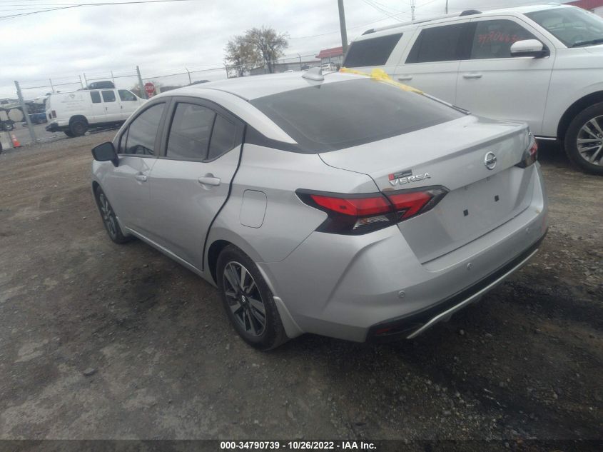 2021 NISSAN VERSA SV VIN: 3N1CN8EV5ML922387