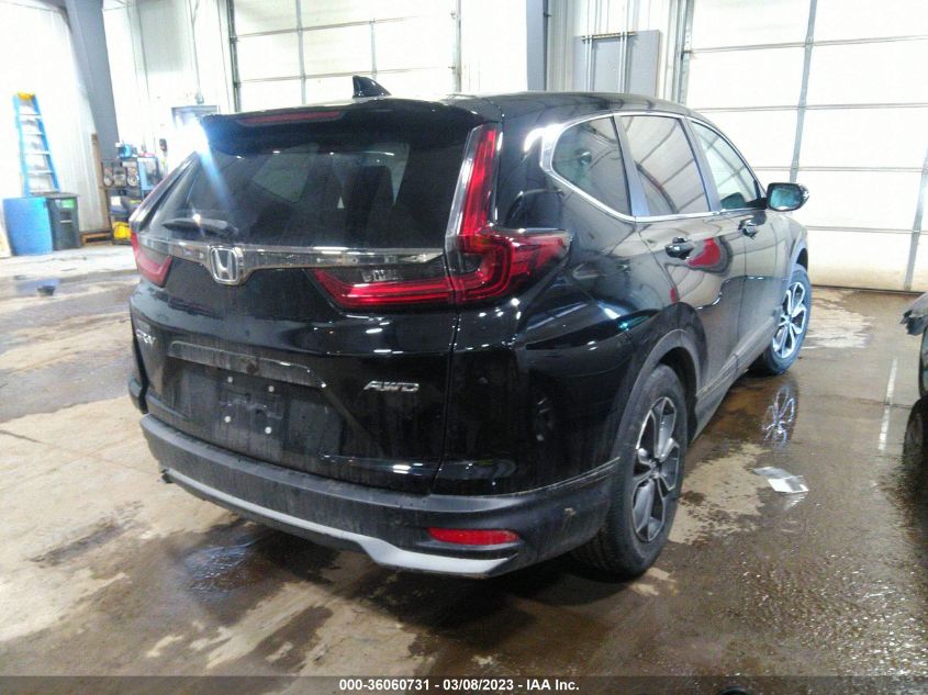 2022 HONDA CR-V EX-L VIN: 2HKRW2H8XNH615337